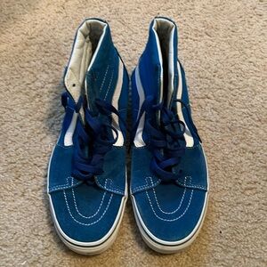 Blue High Top Vans